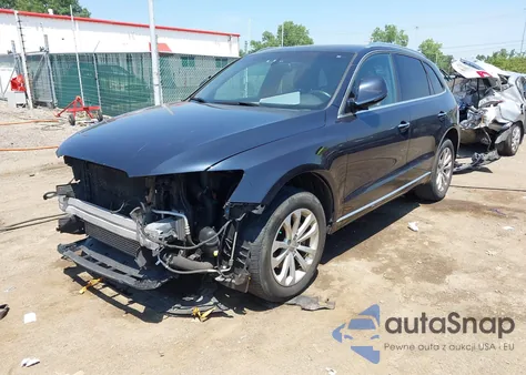 2016 Audi Q5 2.0T Premium z USA, uszkodzony, nr VIN WA1L2AFP3GA123808